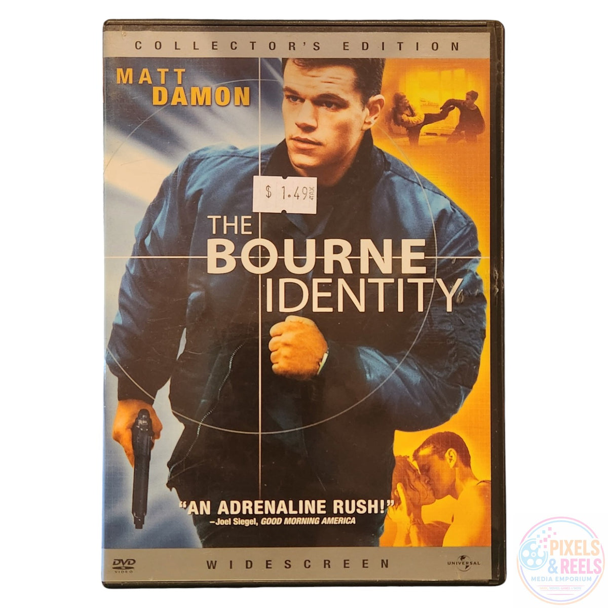 The Bourne Identity (DVD, 2002)