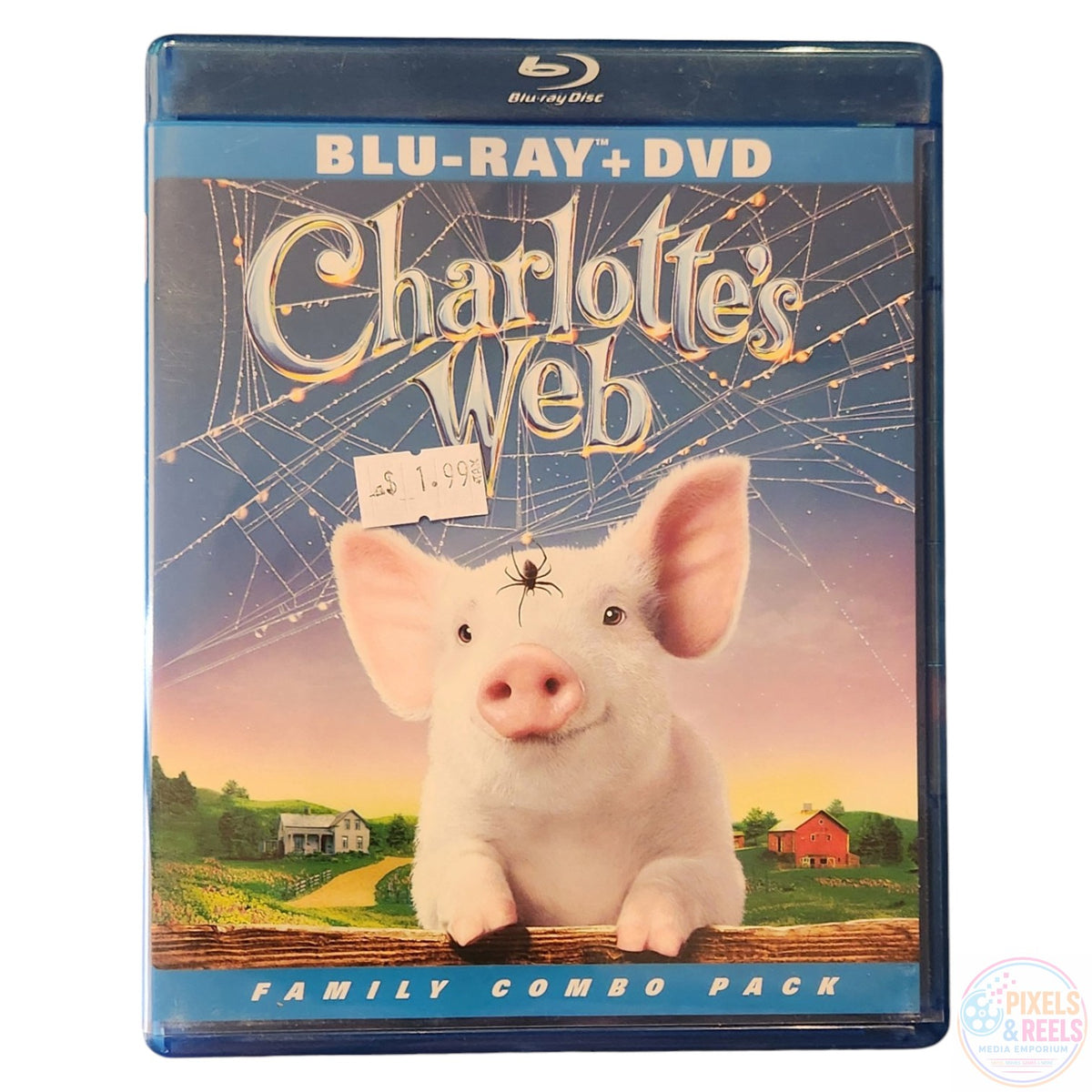 Charlotte's Web (Blu-ray+DVD, 2006)