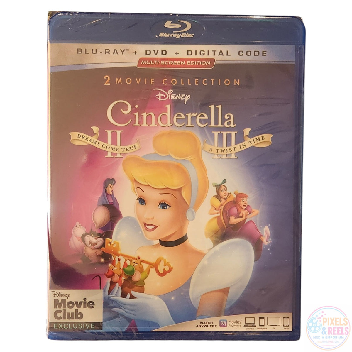 Cinderella II + III (Blu-ray+DVD)
