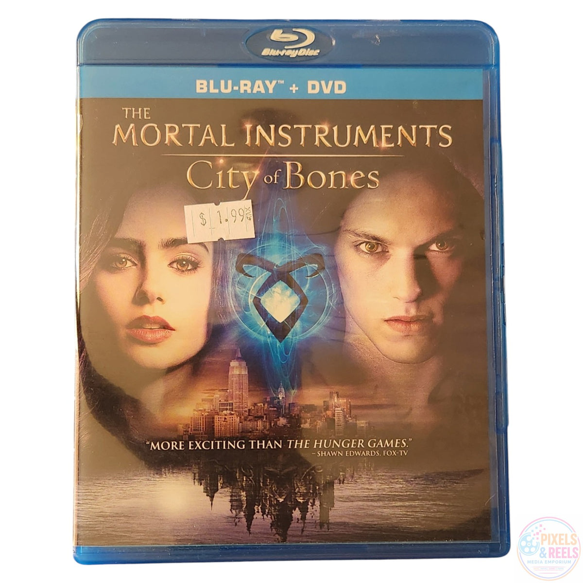 The Mortal Instruments: City of Bones (Blu-ray+DVD, 2013)