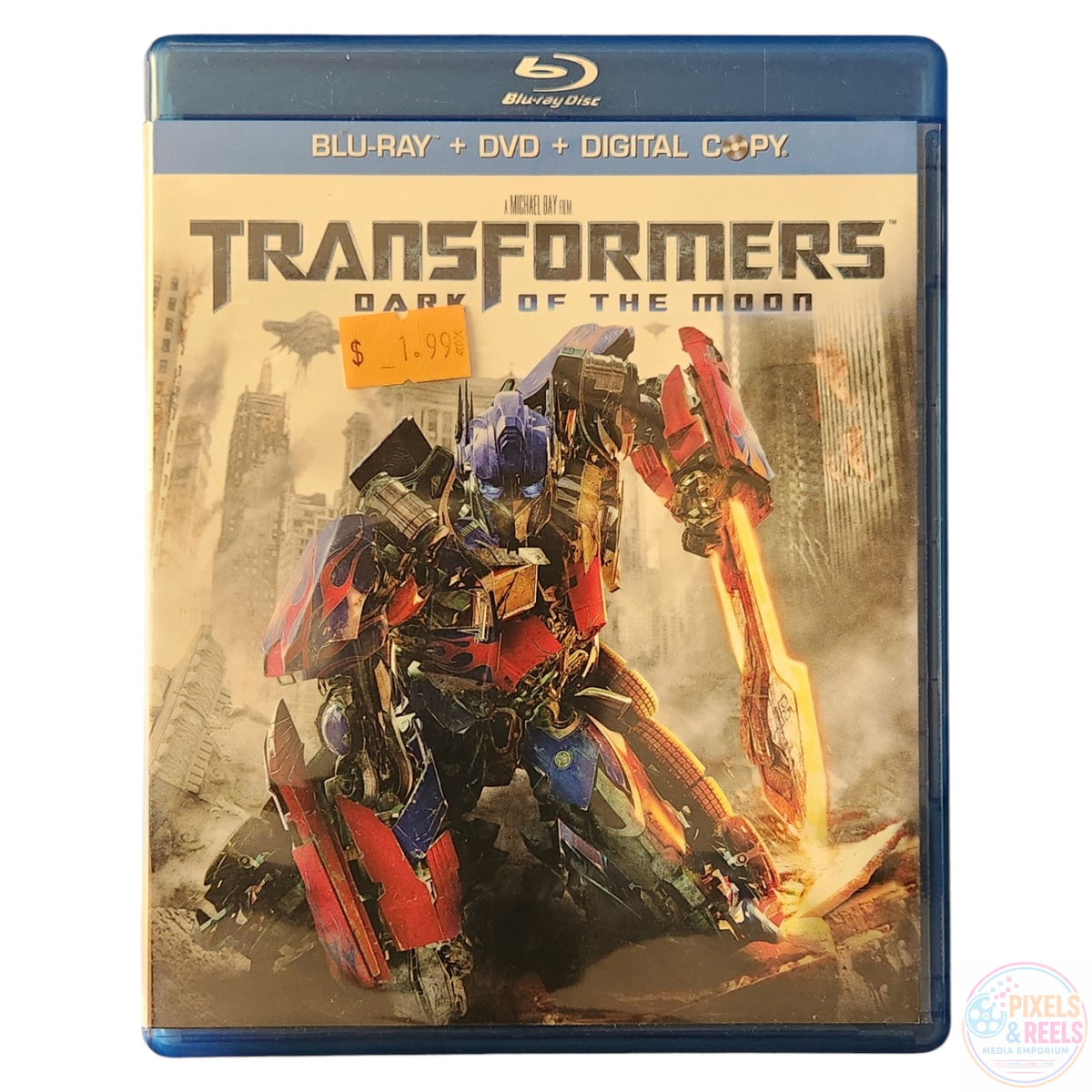 Transformers: Dark of the Moon (Blu-ray+DVD, 2011)