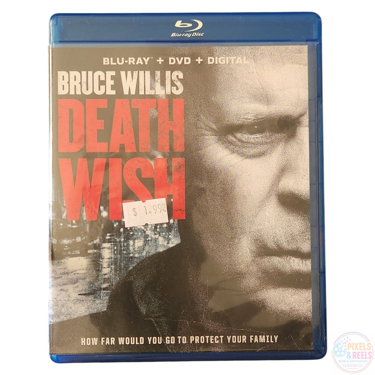 Death Wish (Blu-ray+DVD, 2018)