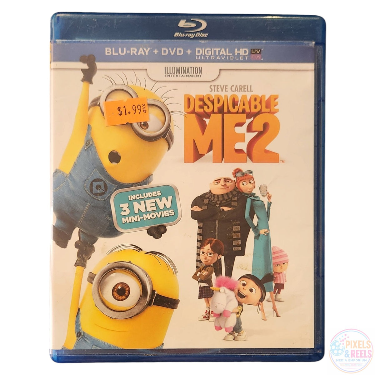 Despicable Me 2 (Blu-Ray+DVD)