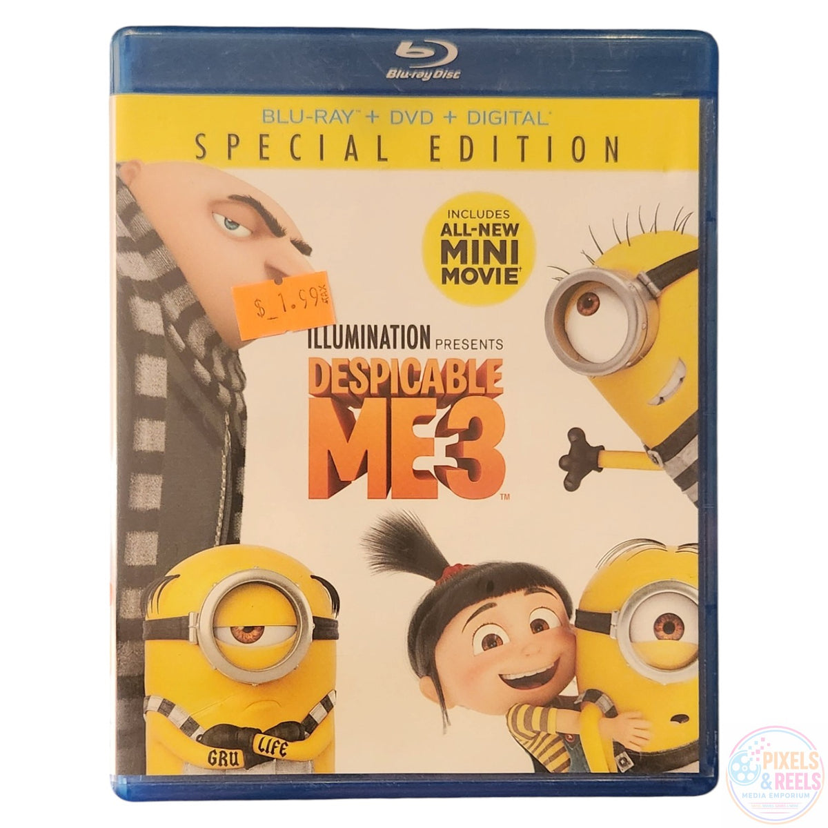 Despicable Me 3 (Blu-ray+DVD)
