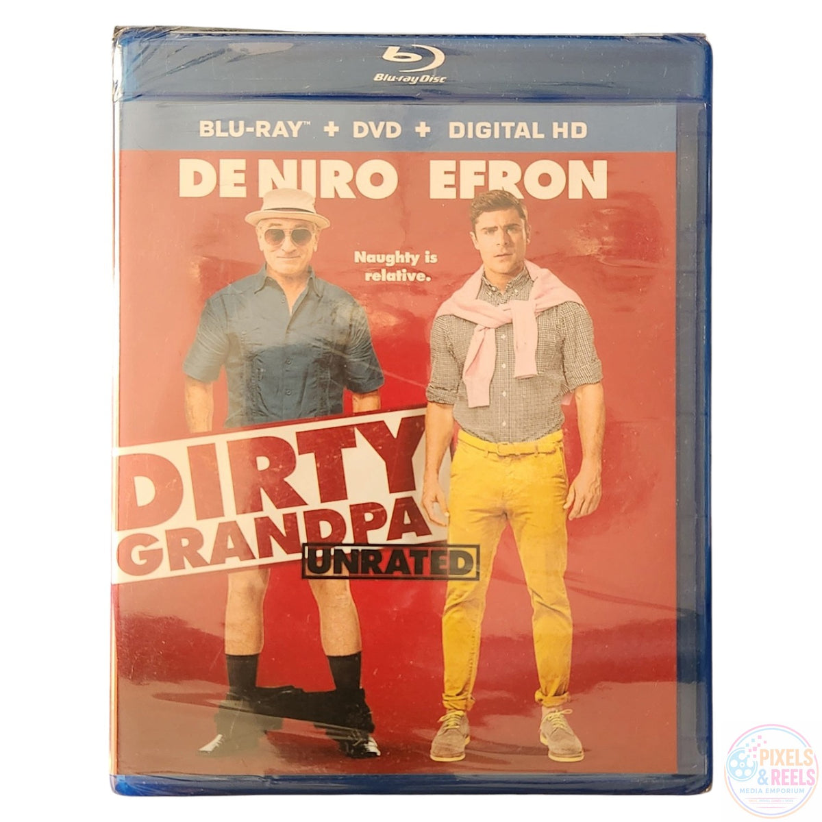 Dirty Grandpa [Unrated] [Blu-ray + DVD]