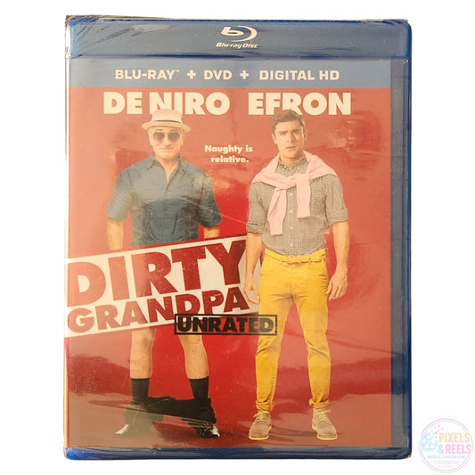 Dirty Grandpa [Unrated] [Blu-ray + DVD]