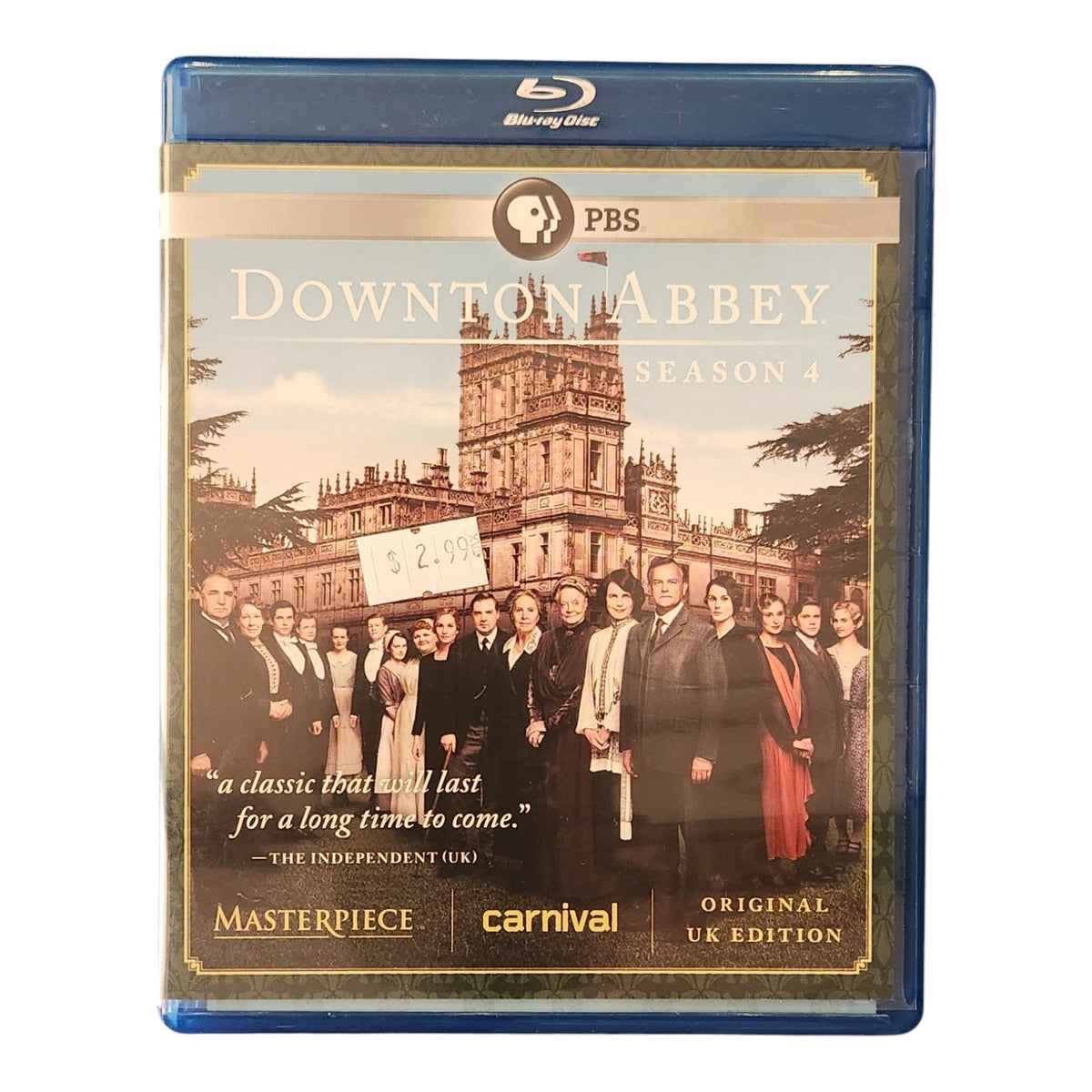 Downton Abbey: Season 4 (Blu-ray, 2014)