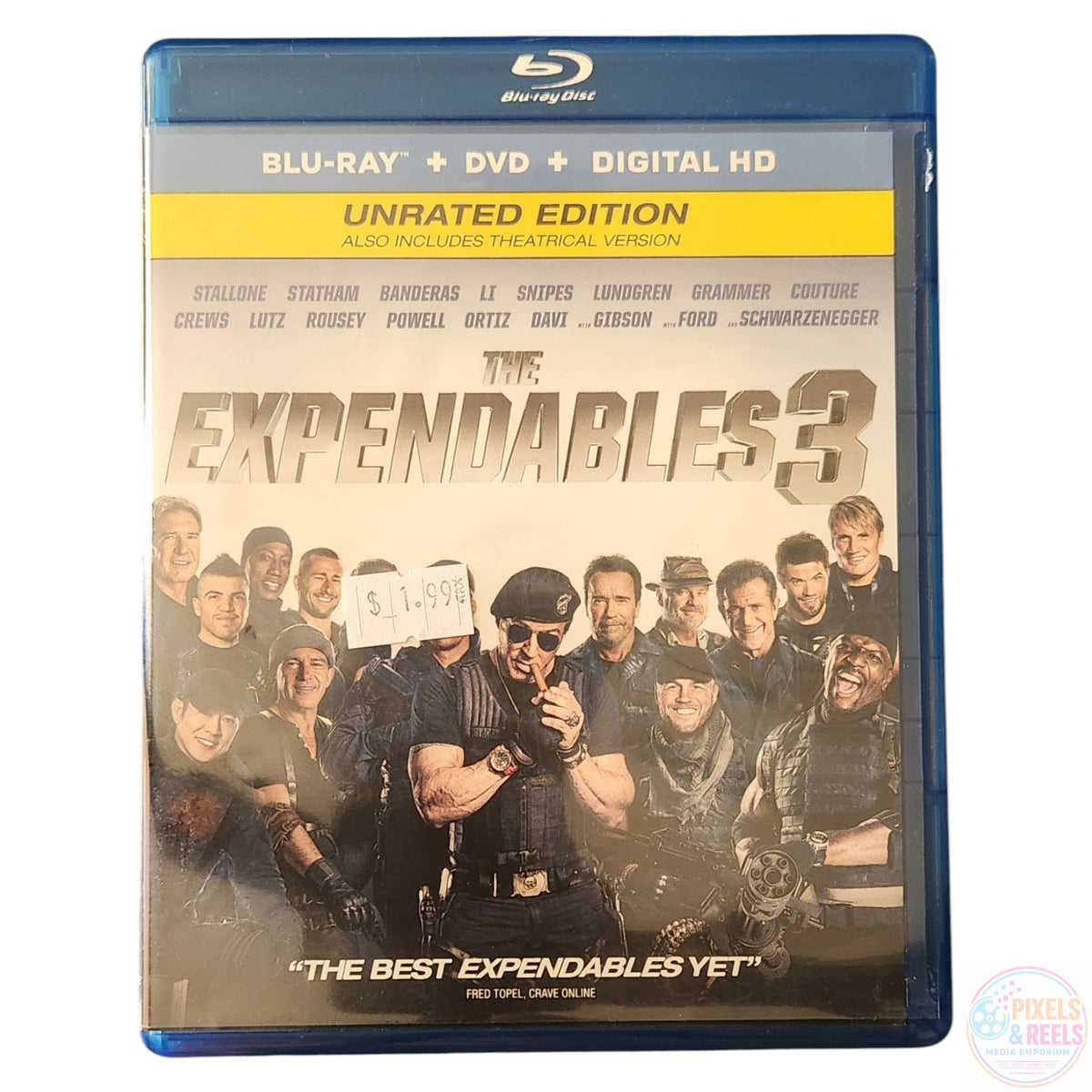The Expendables 3 (Blu-ray+DVD, 2014)
