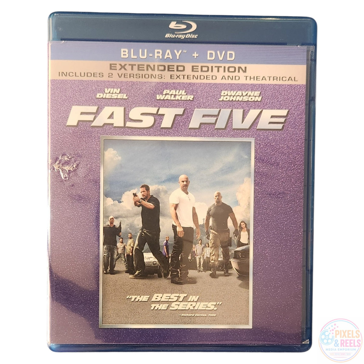 Fast Five (Blu-ray, 2011)