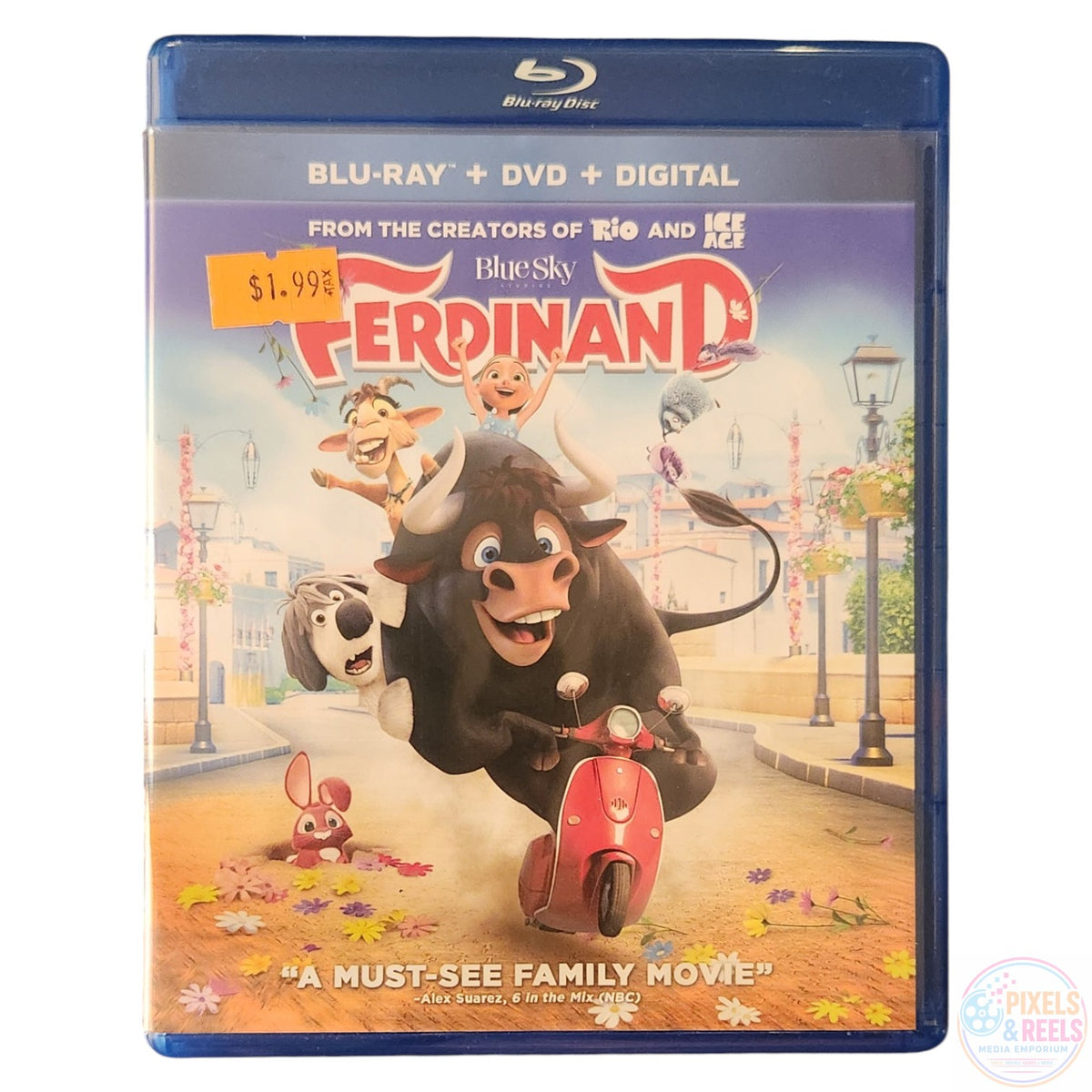 Ferdinand (Blu-ray+DVD, 2017)