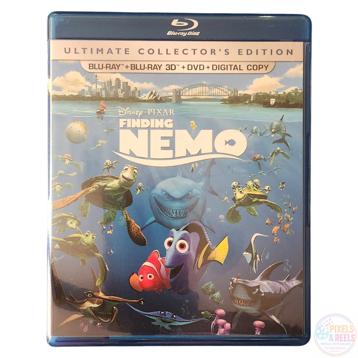 Finding Nemo (Blu-ray 3D+Blu-ray+DVD, 2003)