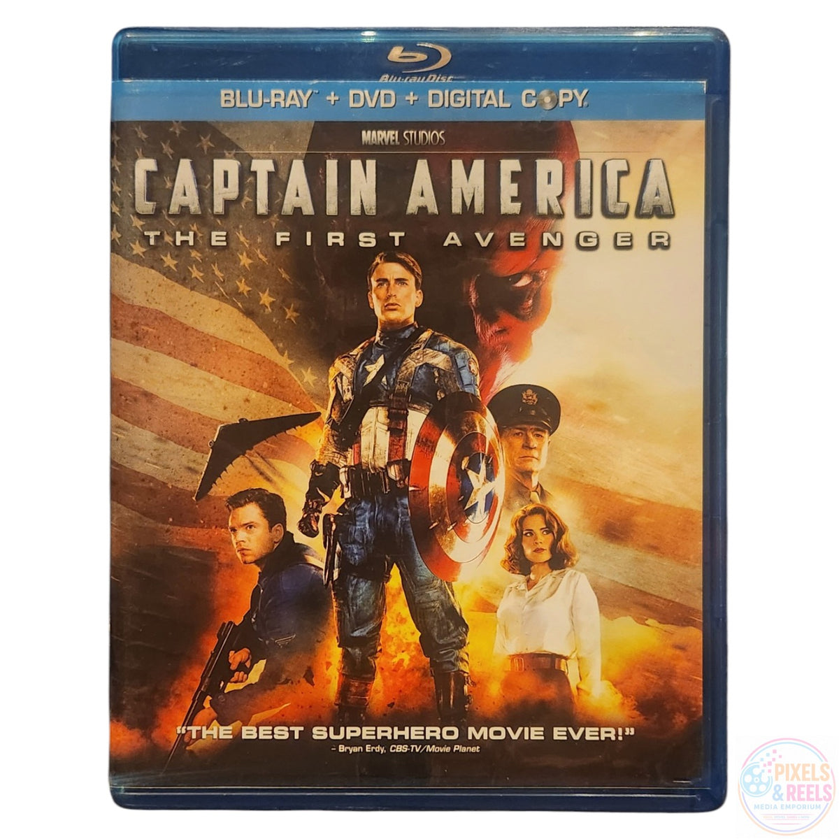 Captain America: The First Avenger (Blu-ray+DVD, 2011)