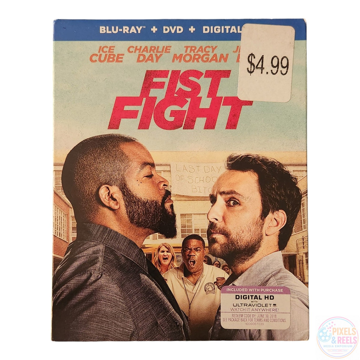 Fist Fight (Blu-ray+DVD, 2017)