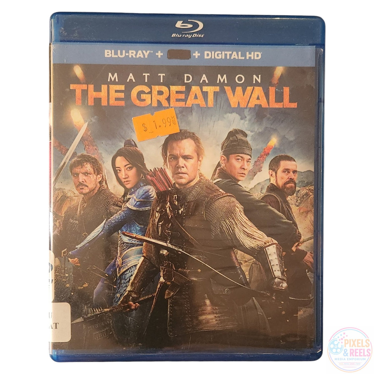 The Great Wall (Blu-ray, 2017)