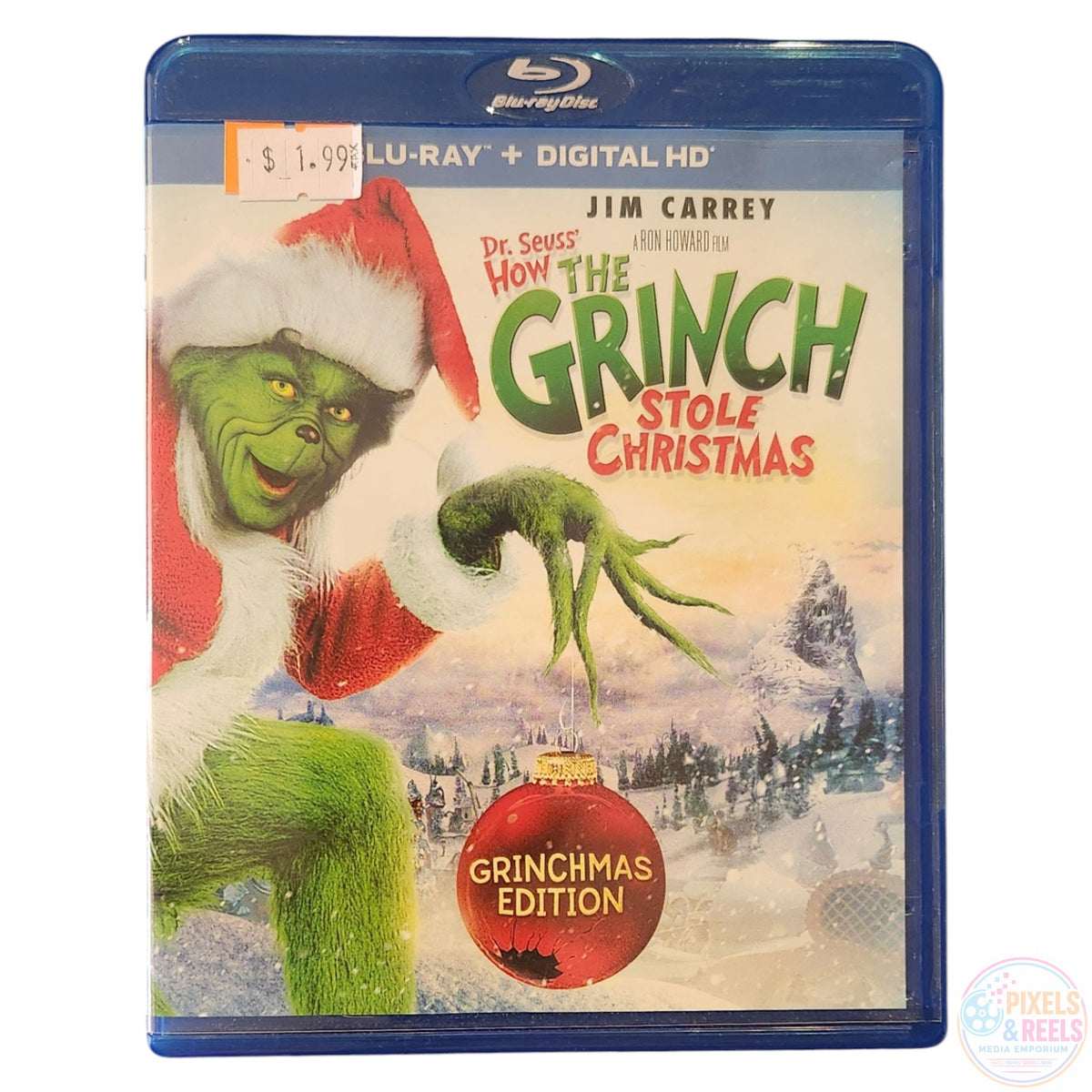 How The Grinch Stole Christmas (Blu-ray, 2000)