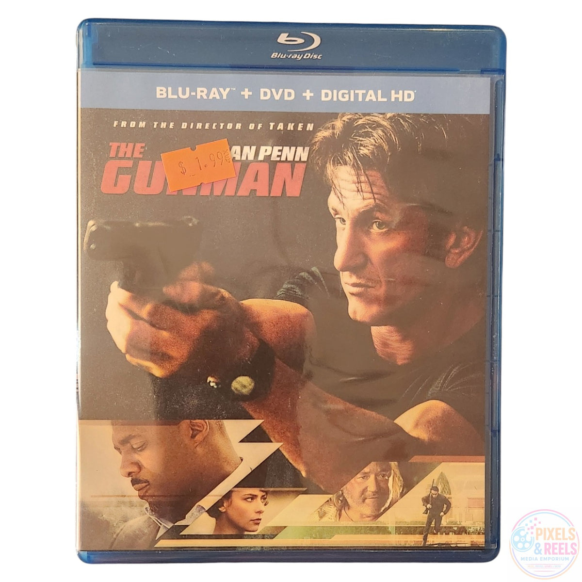 The Gunman (Blu-ray+DVD, 2015)