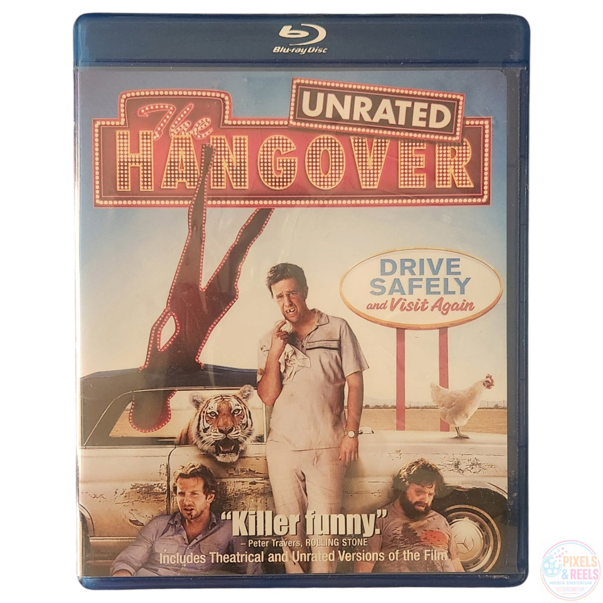 The Hangover (Unrated) (Blu-ray, 2009)