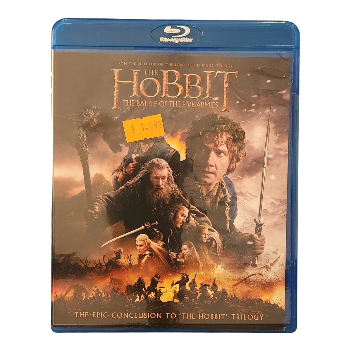 The Hobbit The Battle of the Five Armies Blu-Ray Combo