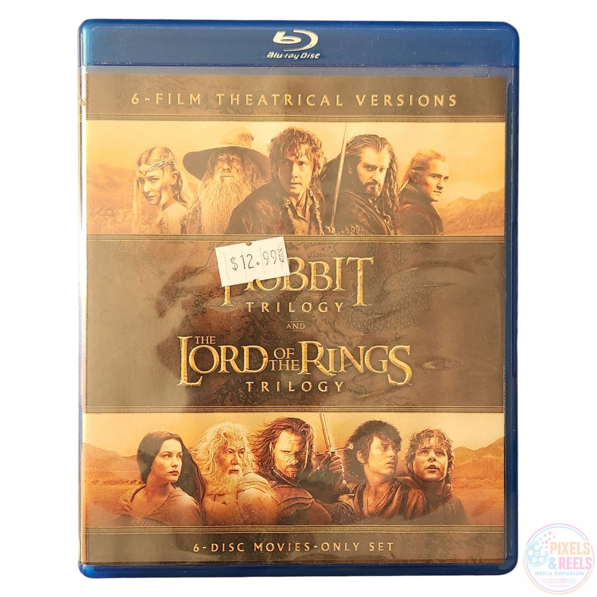 The Hobbit Trilogy / The Lord of the Rings Trilogy Blu-ray