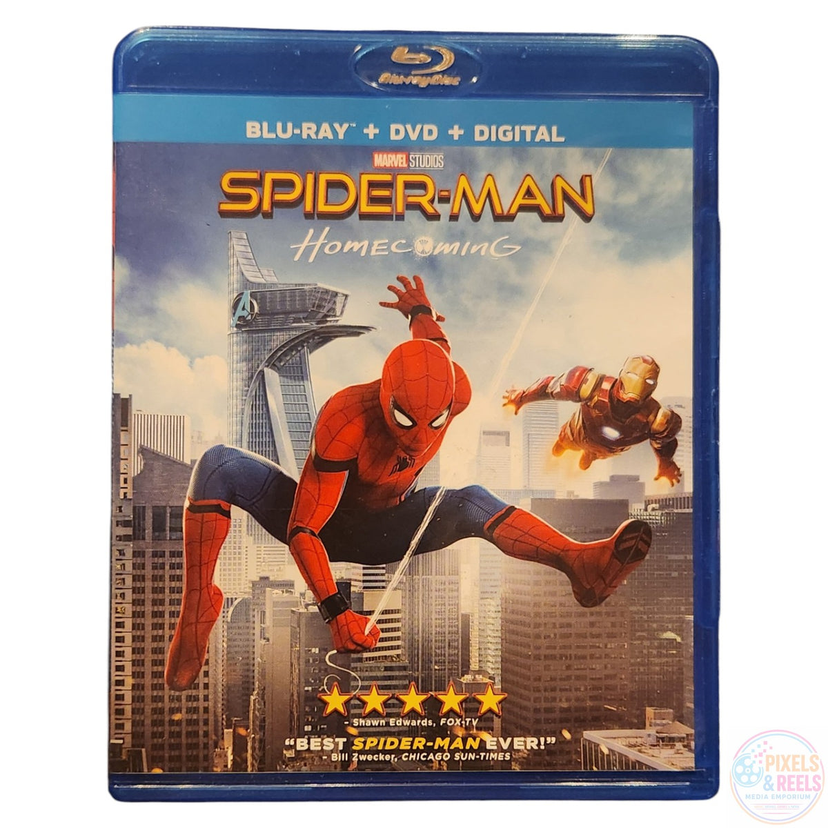 Spider-Man: Homecoming (Blu-ray+DVD, 2017)