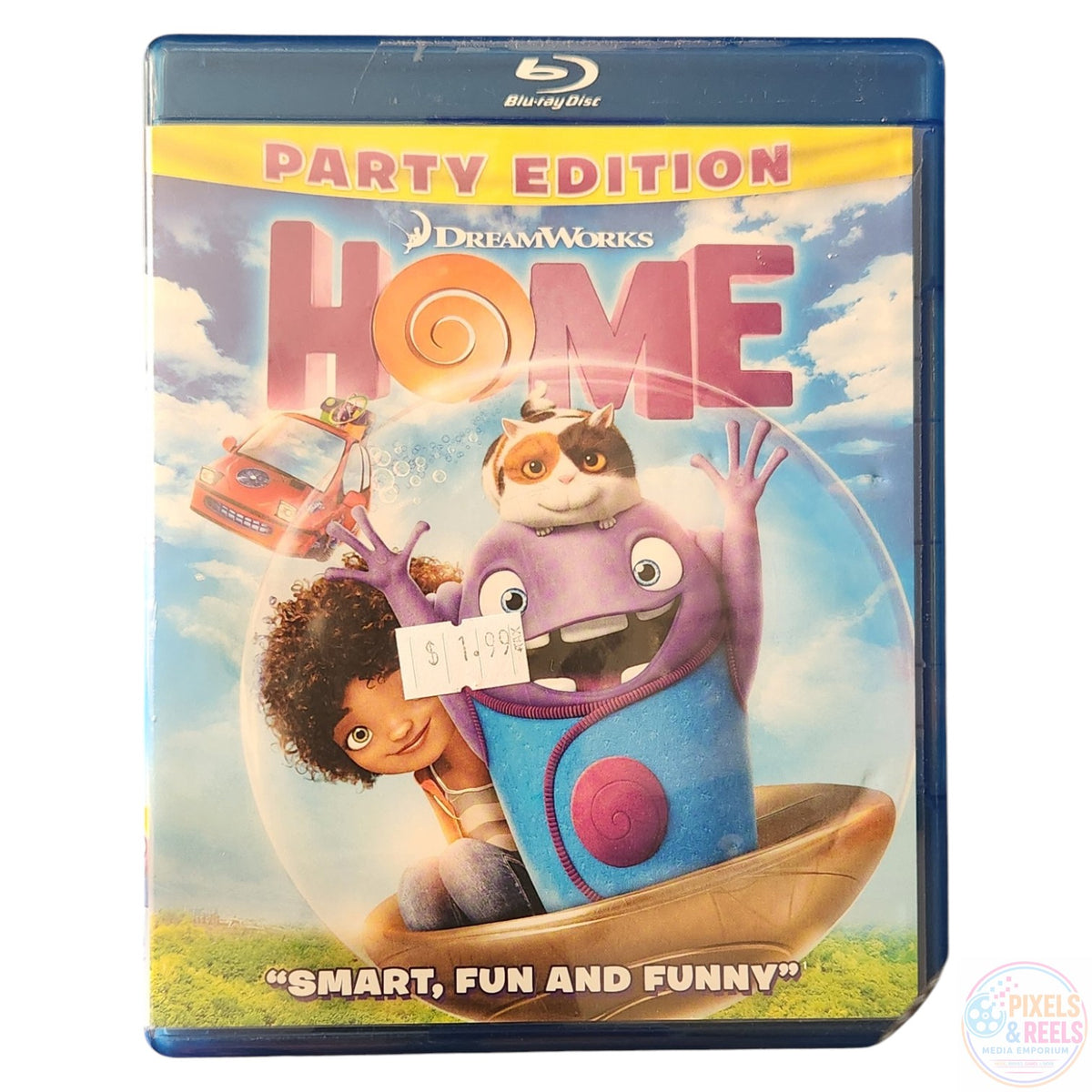 Home (Blu-ray+DVD, 2015) Party Edition