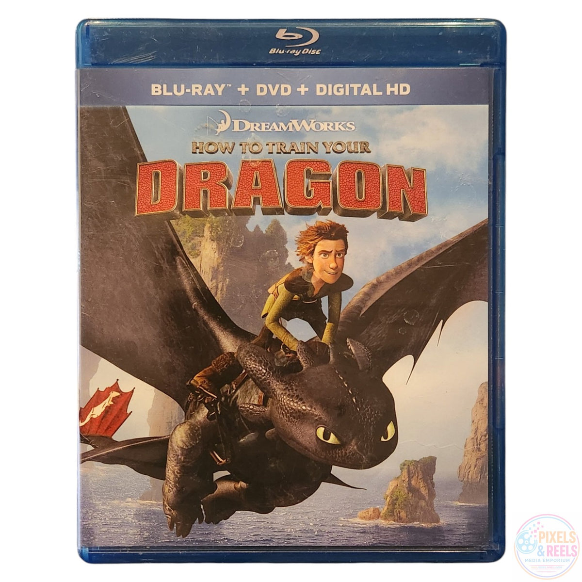 How to Train Your Dragon (Blu-ray+DVD, 2010)