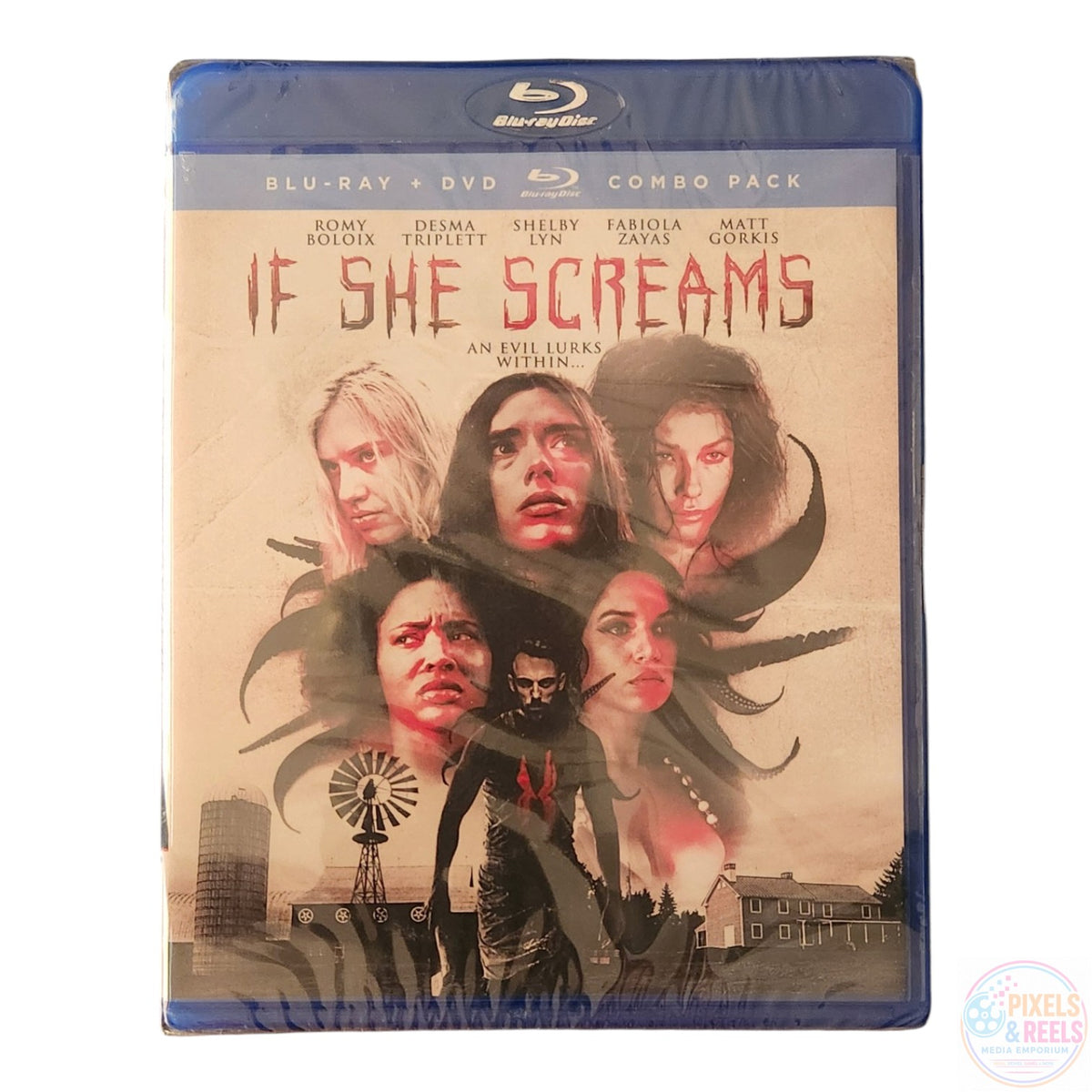If She Screams (Blu-ray+DVD, 2021)