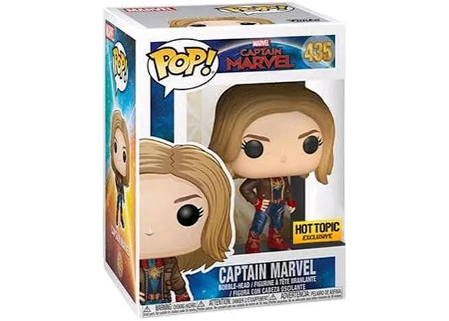 Captain Marvel Hot Topic Exclusive Funko #435