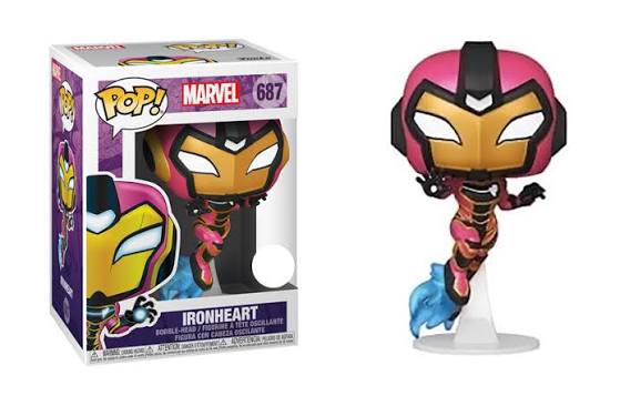 Ironheart Pop in a Box Exclusive Funko #687