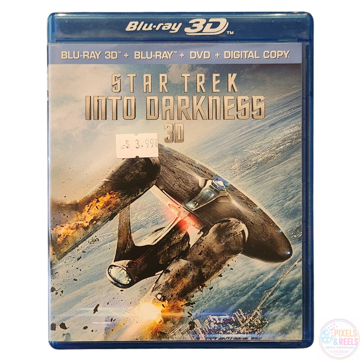 Star Trek Into Darkness (Blu-ray 3D+Blu-ray+DVD, 2013)