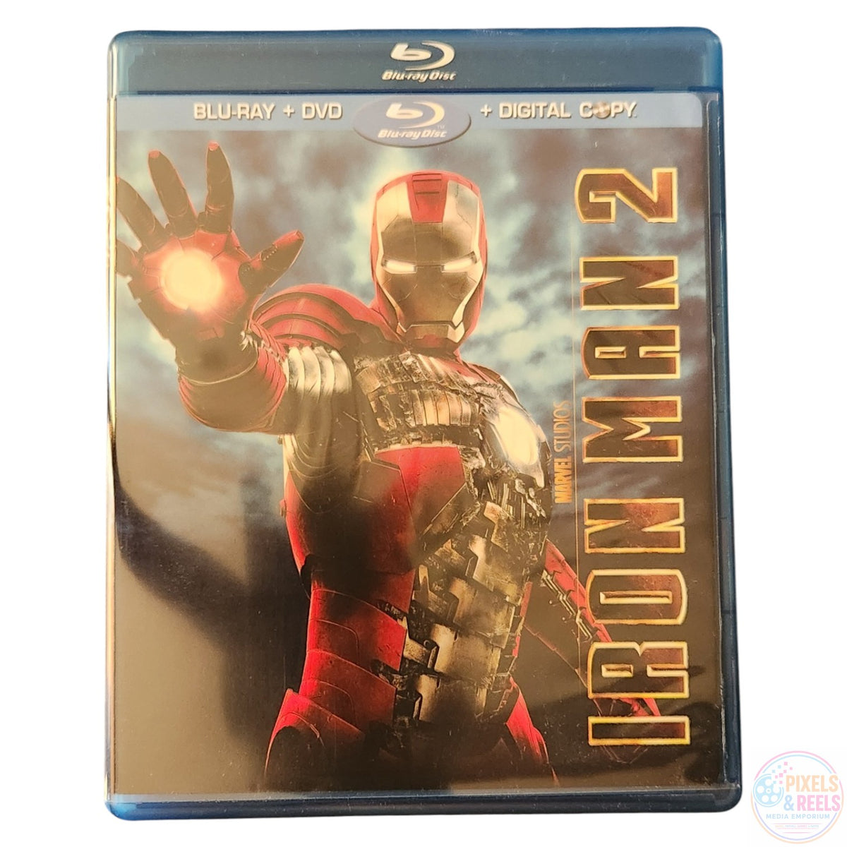 Iron Man 2 (Blu-ray+DVD, 2010)