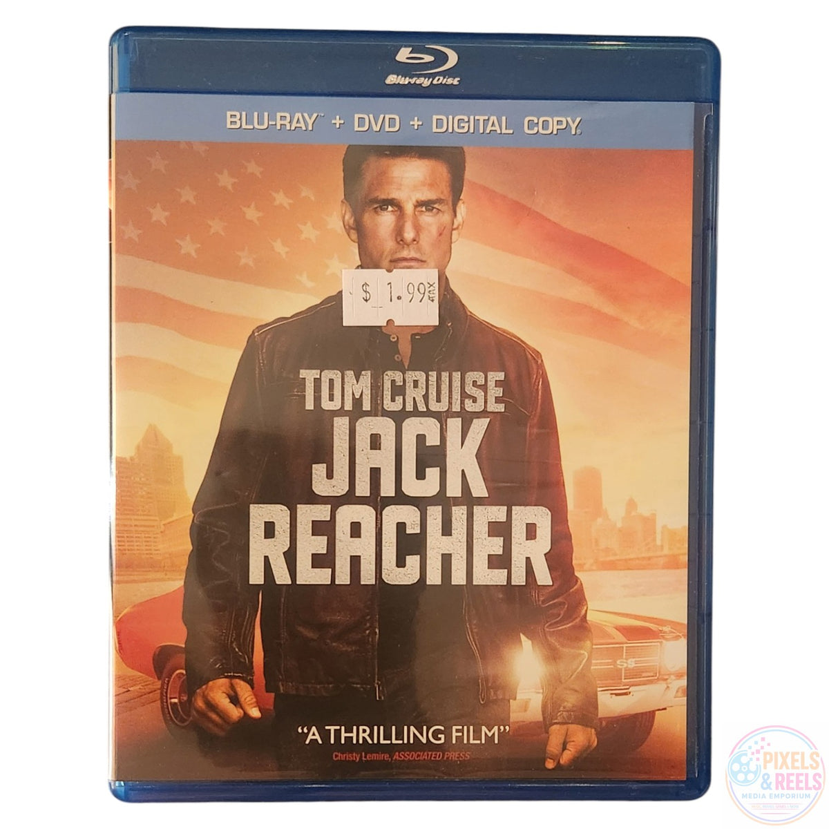 Jack Reacher (Blu-ray+DVD, 2013)