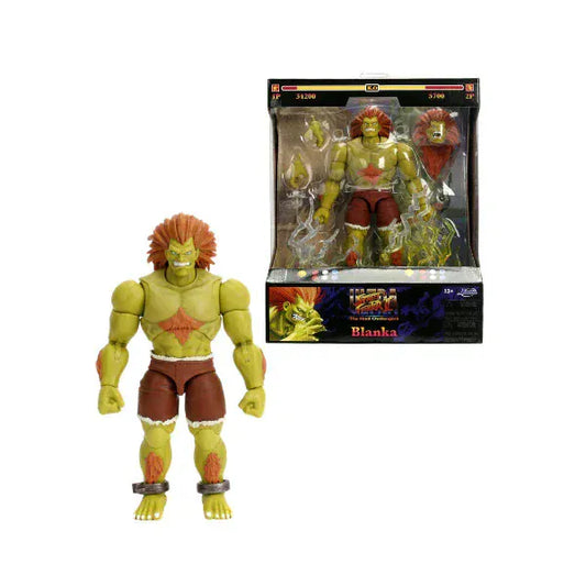 Jada Street Fighter II Blanka Deluxe Action Figure - 1:12 Scale