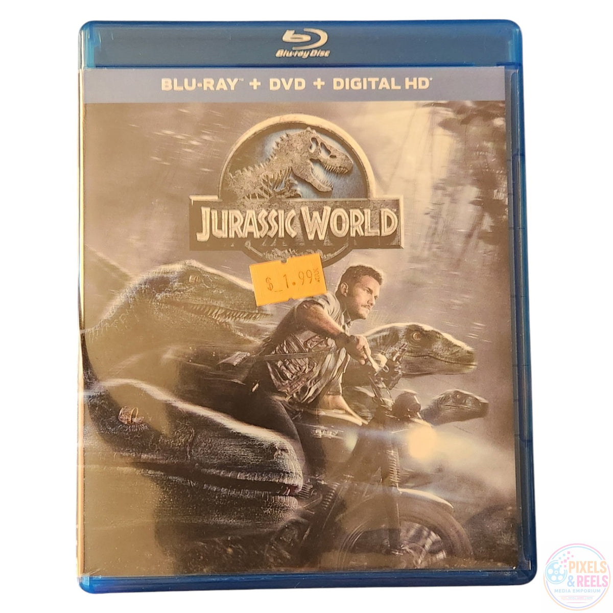 Jurassic World (Blu-ray+DVD, 2015)
