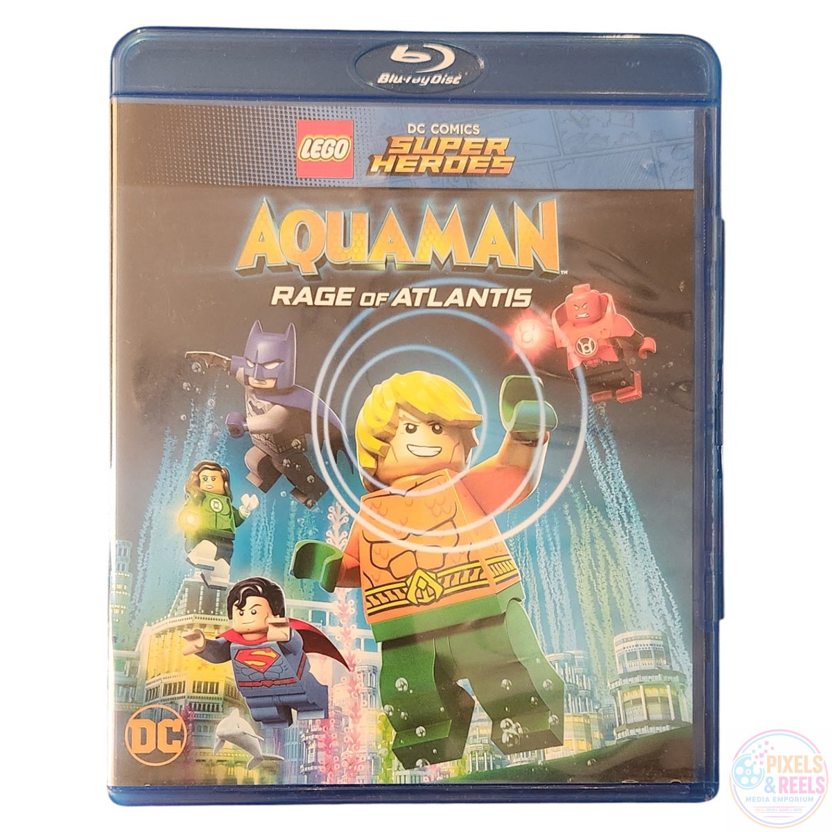 LEGO Aquaman: Rage of Atlantis (Blu-ray+DVD, 2018)