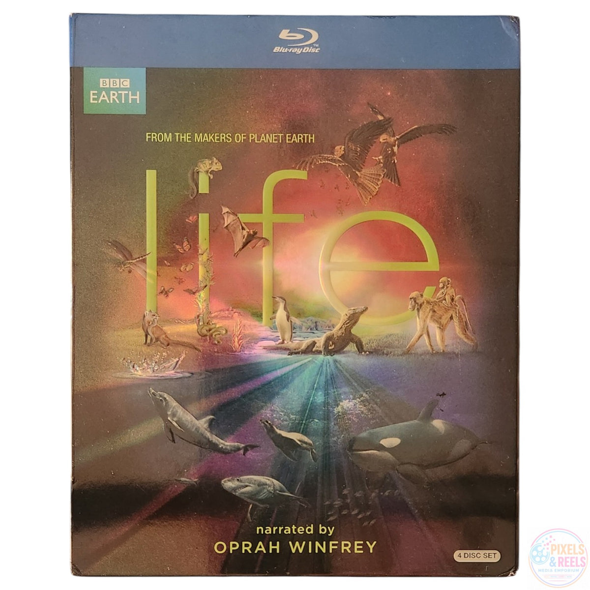 BBC Earth: Life (Blu-ray, 2010, 4-Disc Set)