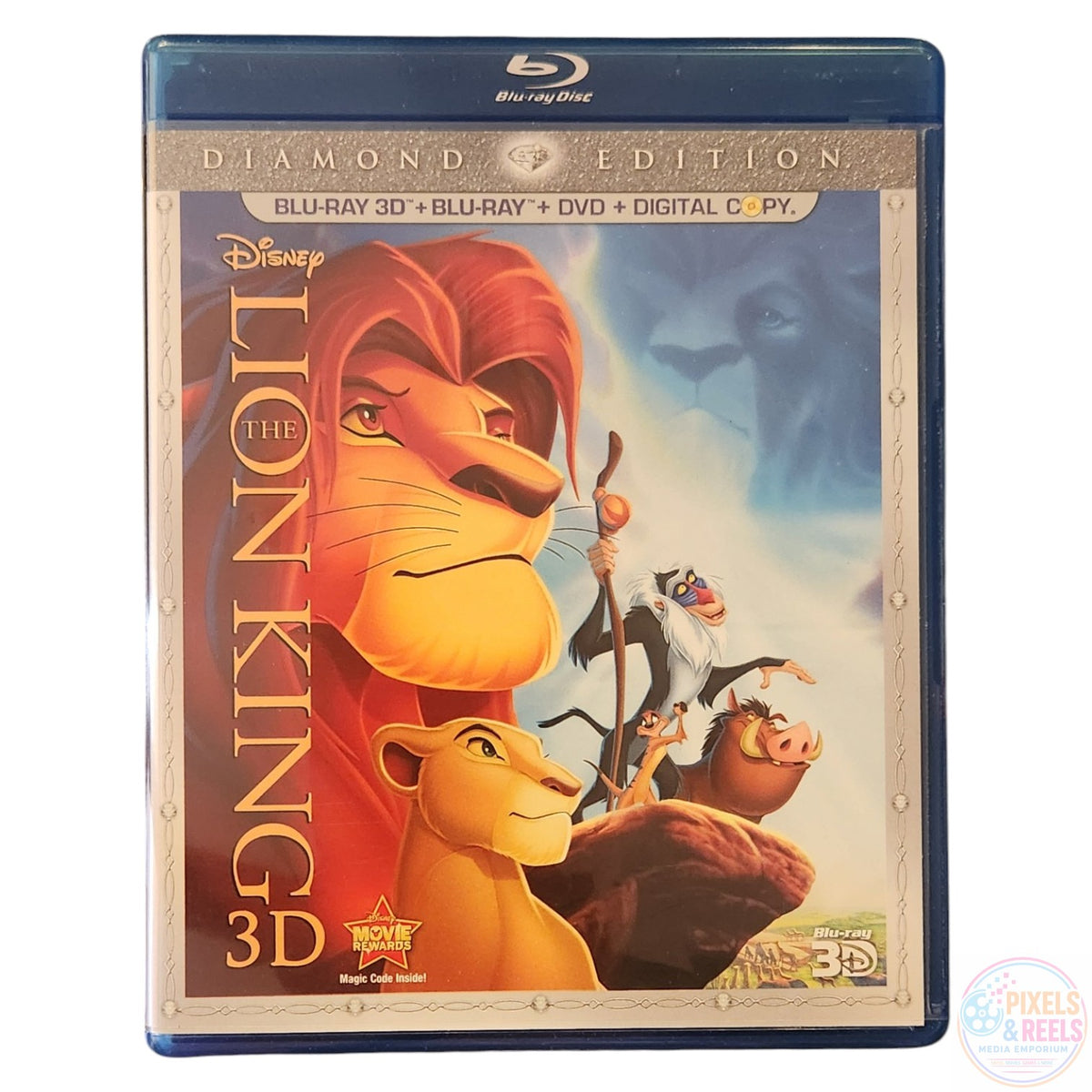 The Lion King 3D Blu-ray+DVD