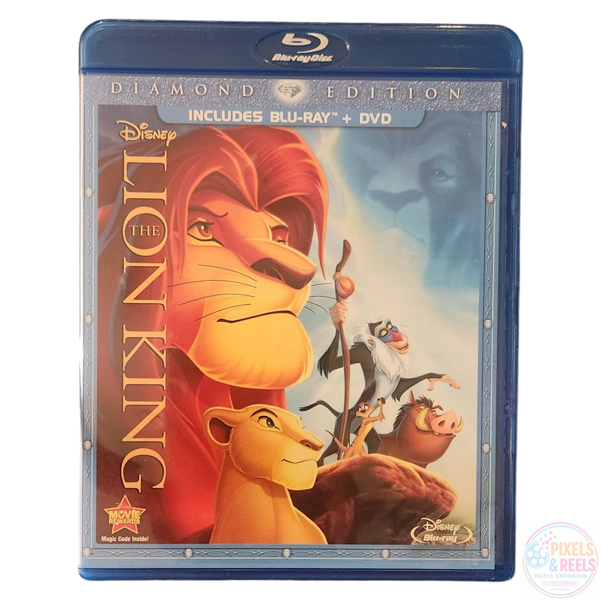 The Lion King (Blu-ray/DVD, 2011, 2-Disc Set, Diamond Edition)