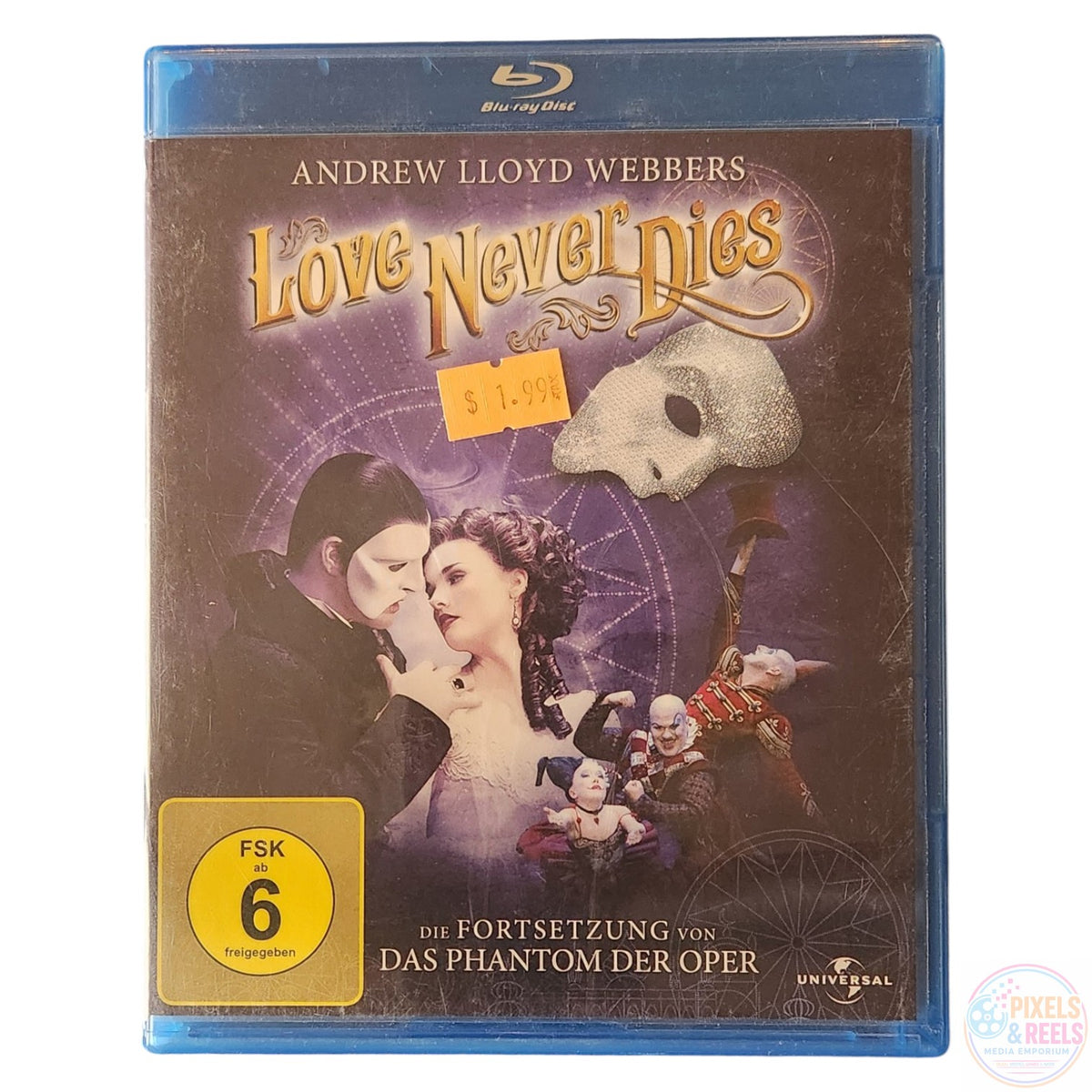 Love Never Dies - GERMAN (Blu-ray, 2011)