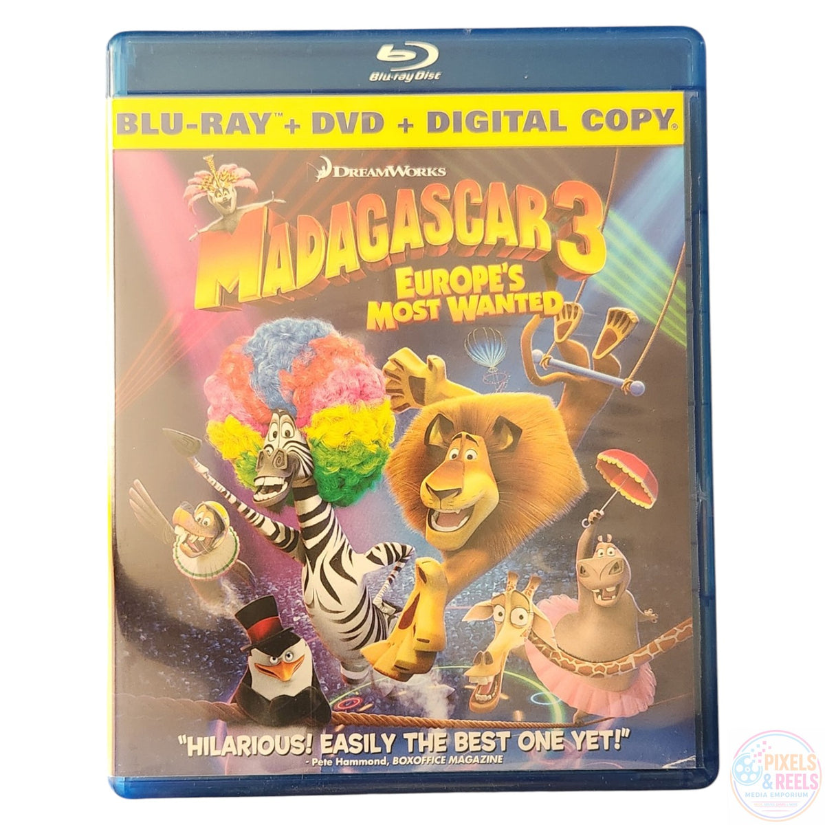 Madagascar 3: Europes Most Wanted (Blu-ray/DVD, 2012)
