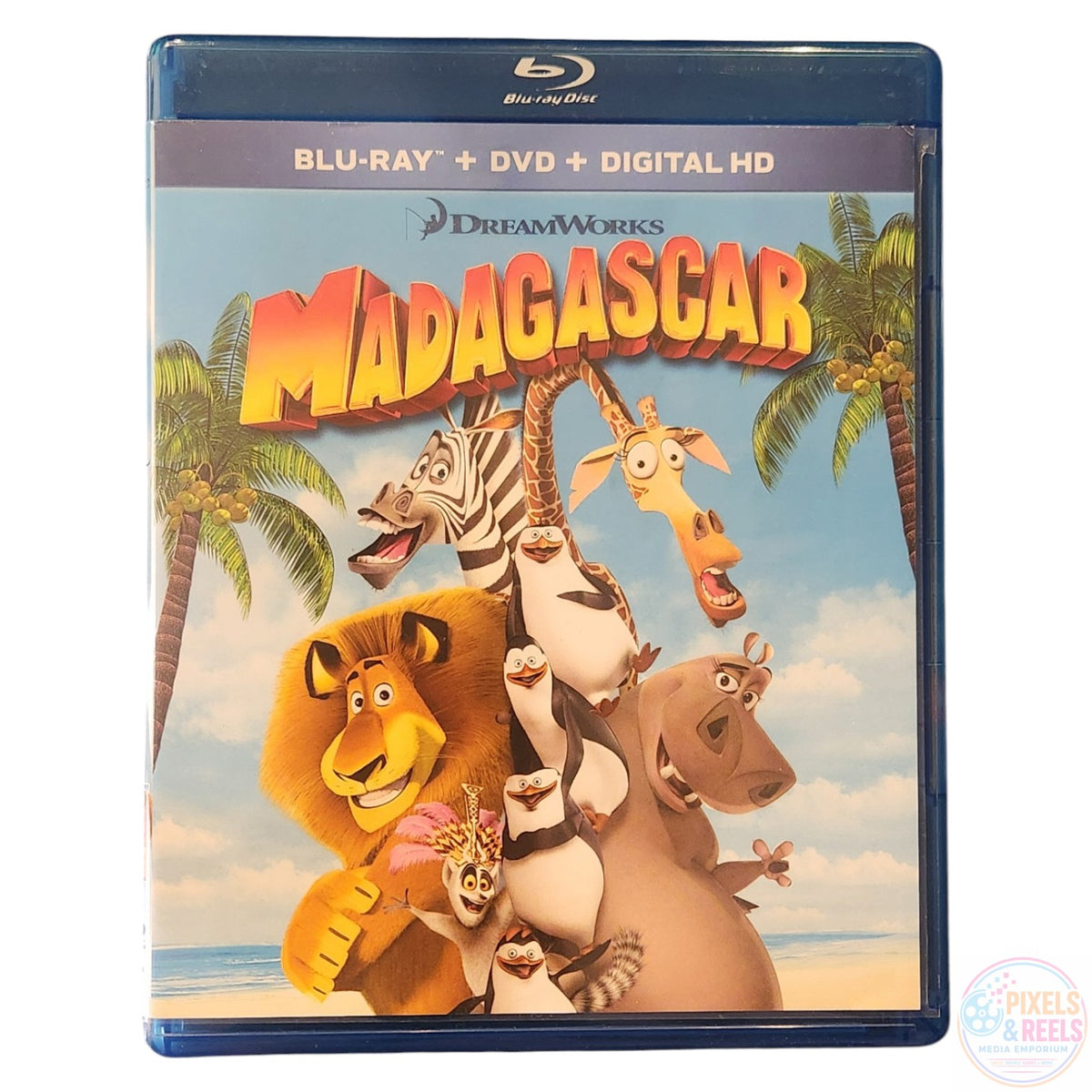 Madagascar (Blu-ray+DVD, 2005)