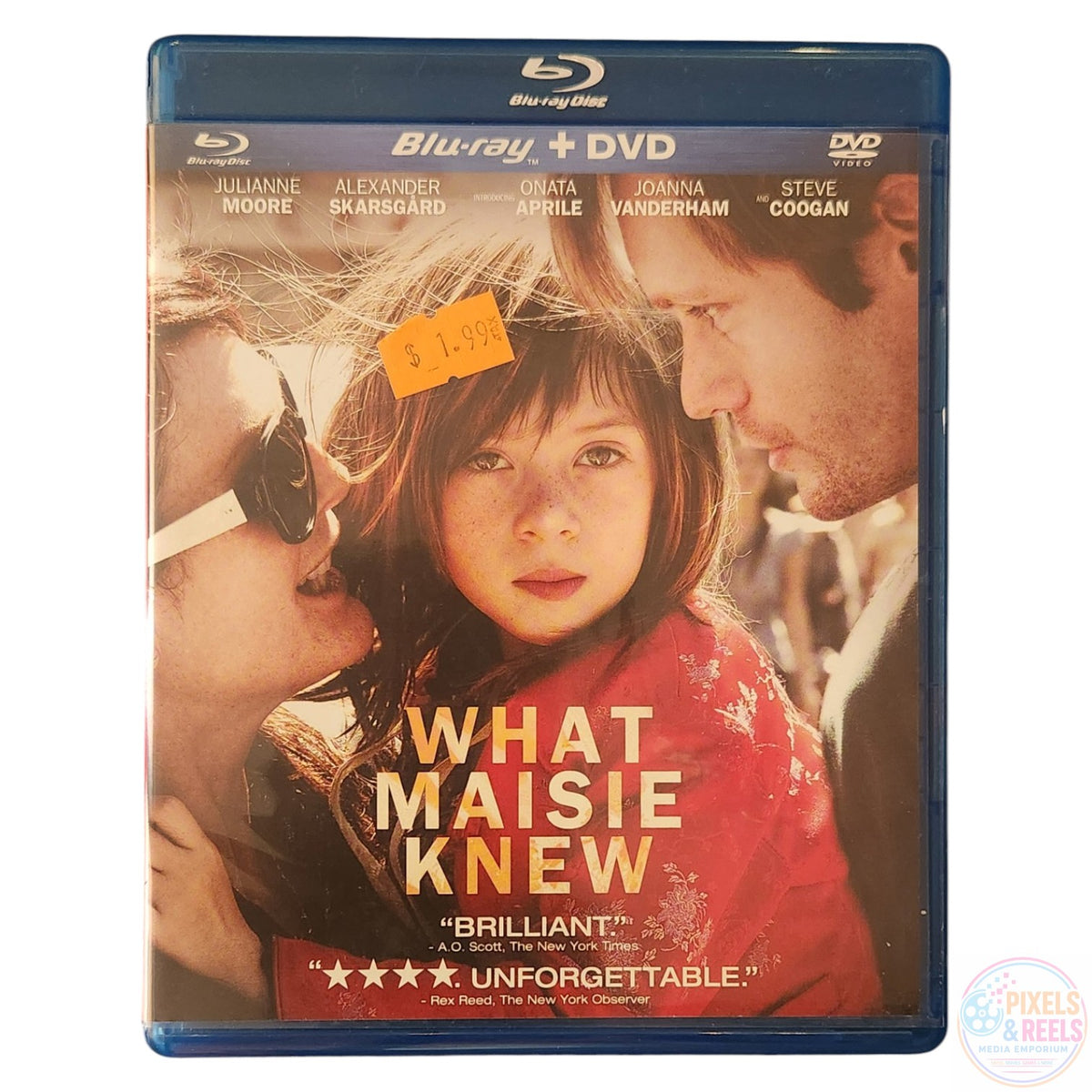 What Maisie Knew (Blu-ray+DVD, 2013)