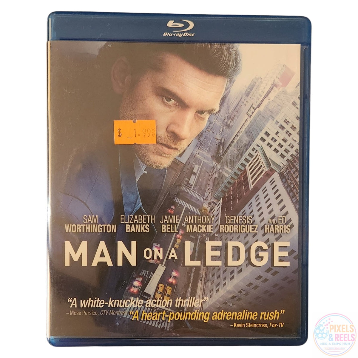 Man on a Ledge (Blu-ray, 2012)