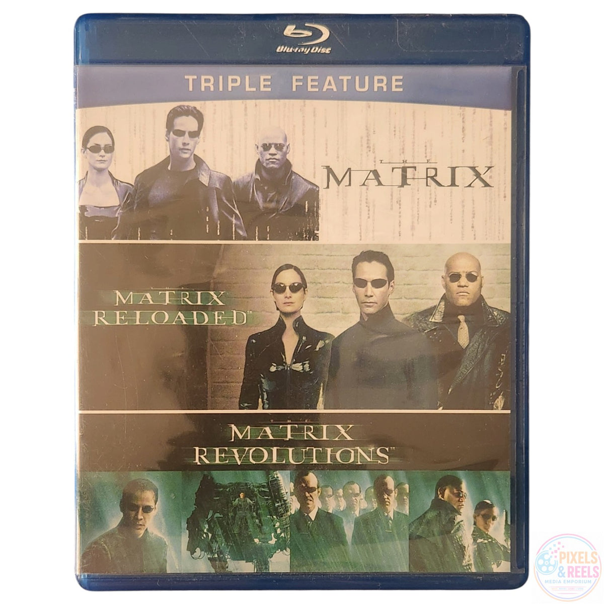Matrix/Matrix Reloaded/Matrix Revolutions (Blu-ray)