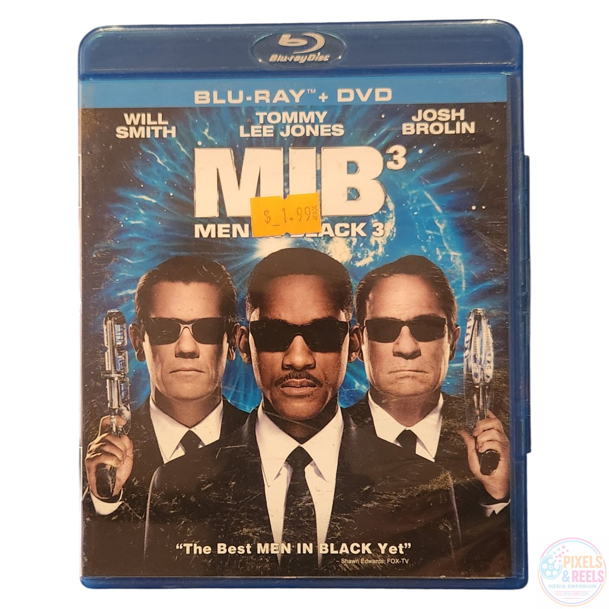 Men in Black 3 (Blu-ray+DVD, 2012)