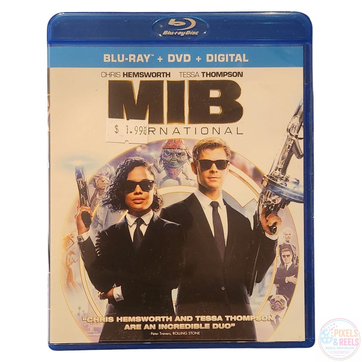 Men in Black: International (Blu-ray+DVD, 2019)
