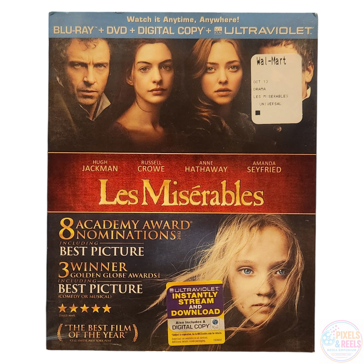 Les Misérables (2012) [Blu-ray+DVD]