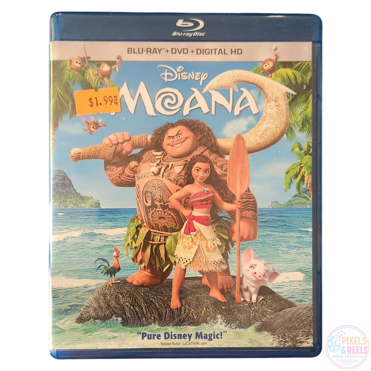 Moana (Blu-ray+DVD, 2016)