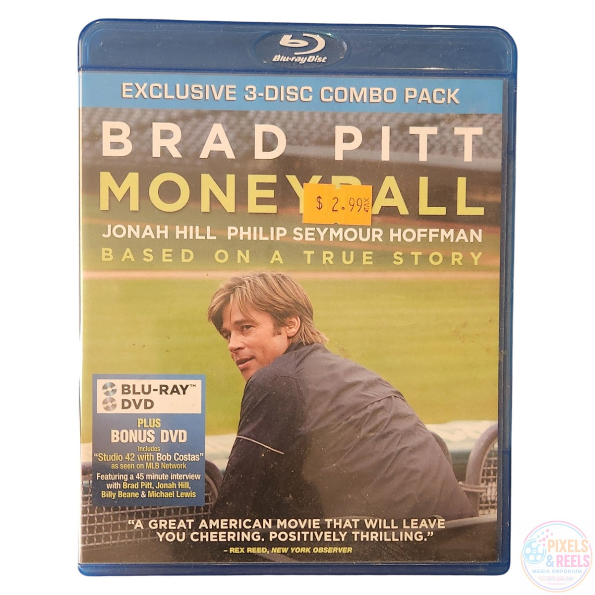 Moneyball (Blu-ray +DVD, 2012)