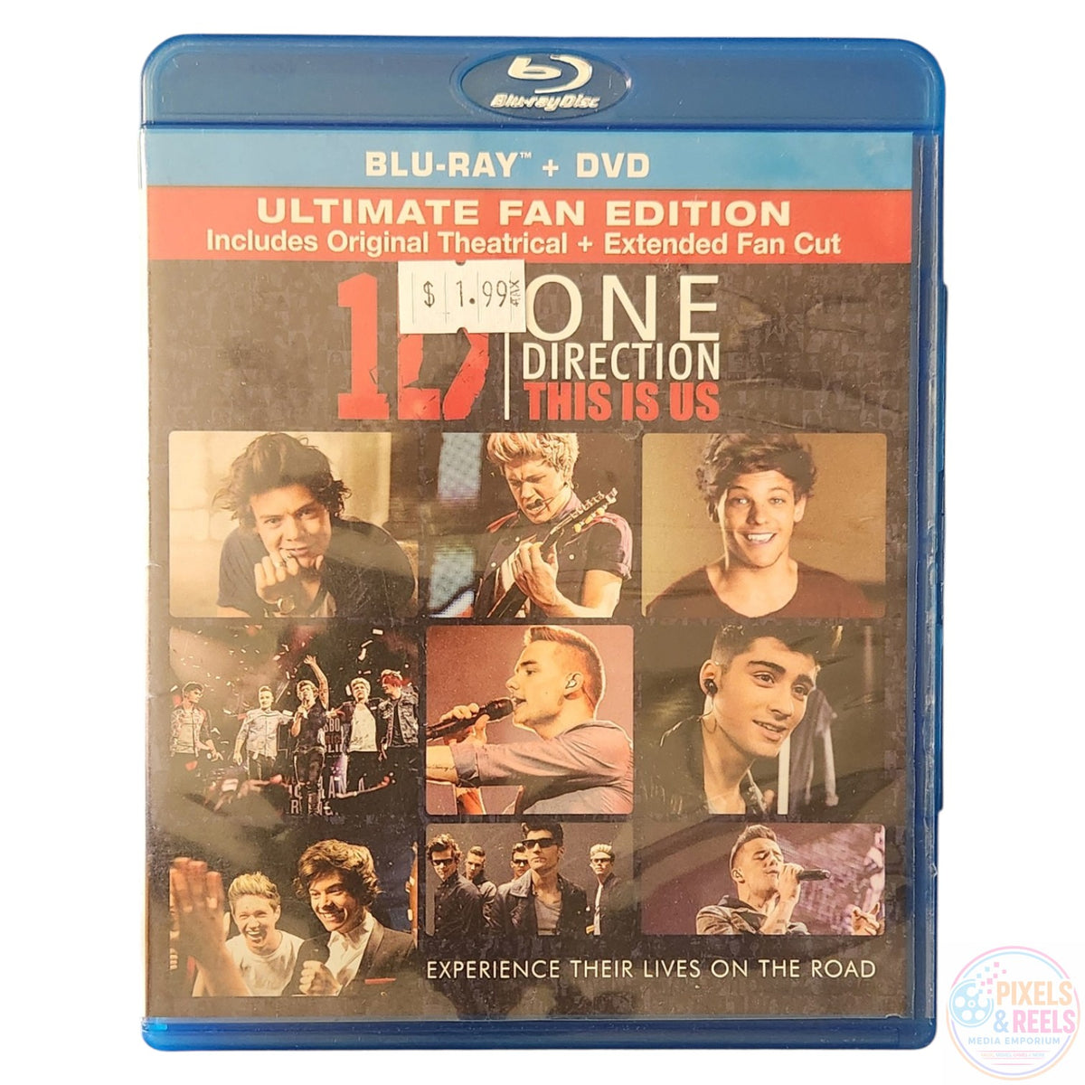 One Direction: This Is Us (Blu-ray+DVD, 2013)